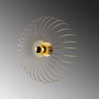 Opviq Lámpara de pared Karsortel - N-643-1 en color dorado